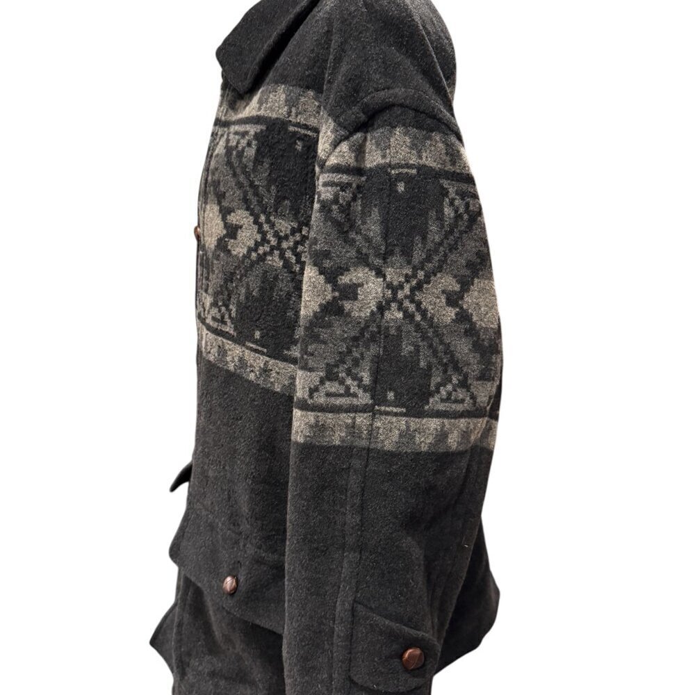 Banana Republic Cabinwear Men's Wool Peacoat – Size Large - Picture 4 of 5